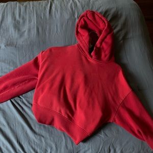 Zara crop hoodie